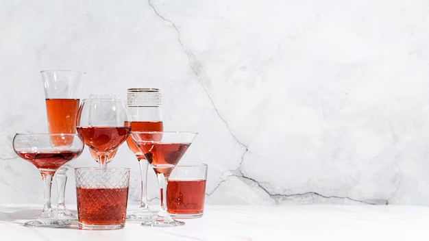 Exploring the Elegance of Red Glassware Collections